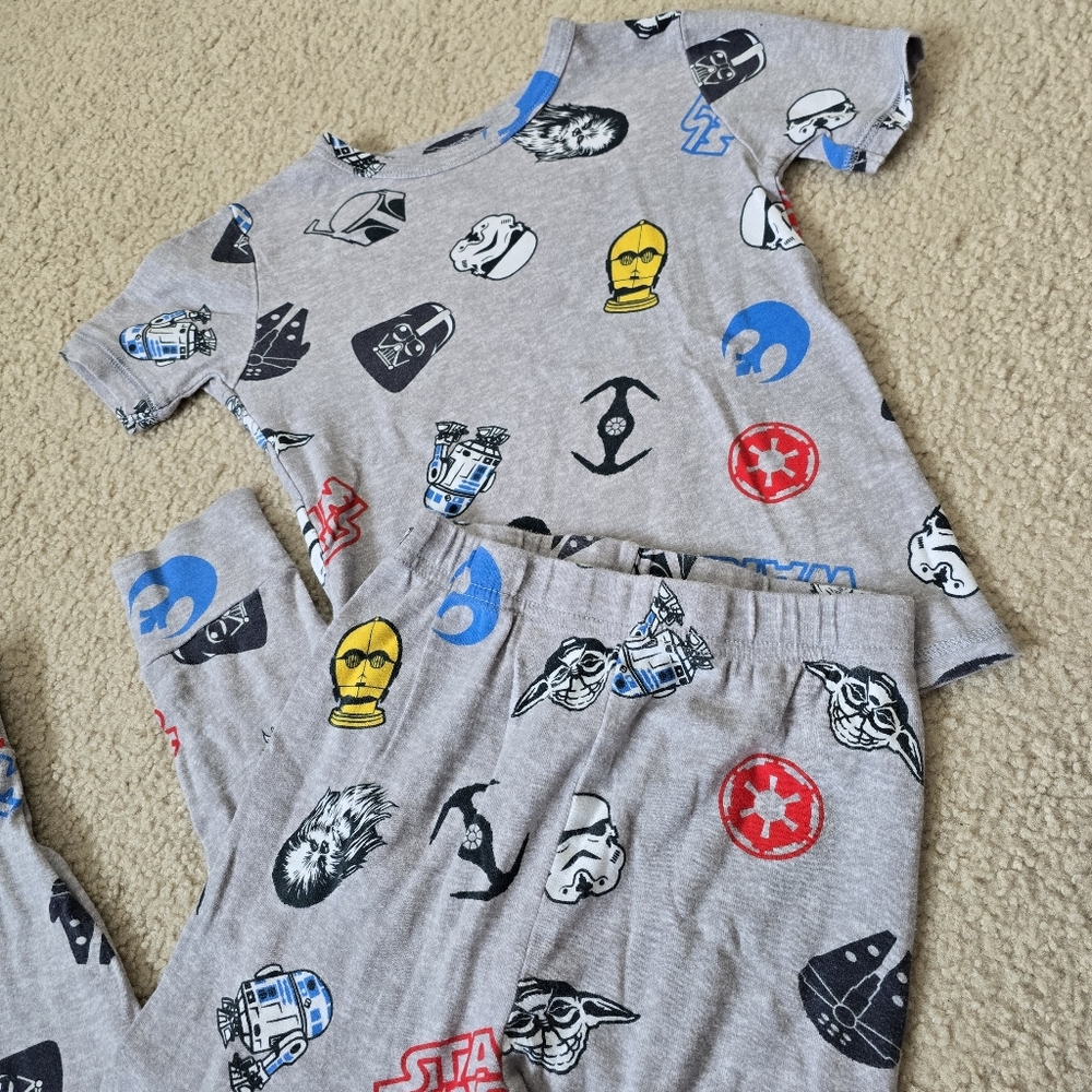 Star Wars Boys YOUTH Large 10 PJ SET